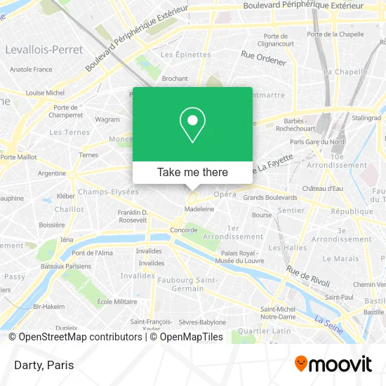 Darty map