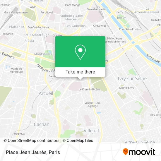 Place Jean Jaurès map