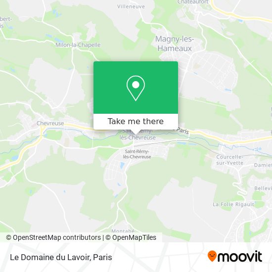 Le Domaine du Lavoir map