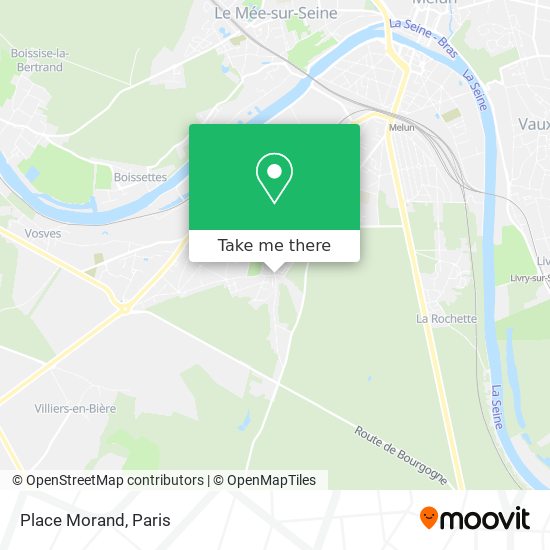 Place Morand map
