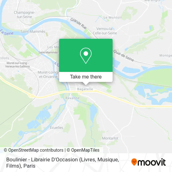 Boulinier - Librairie D'Occasion (Livres, Musique, Films) map