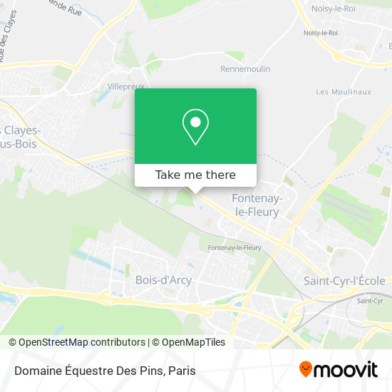 Domaine Équestre Des Pins map