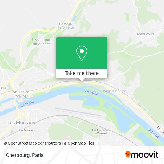 Cherbourg map