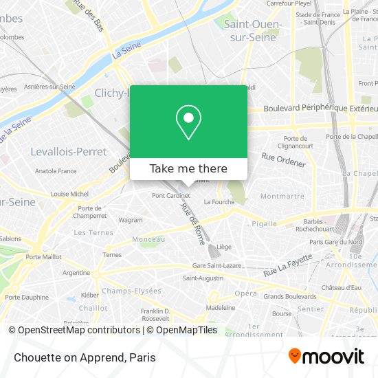 Chouette on Apprend map