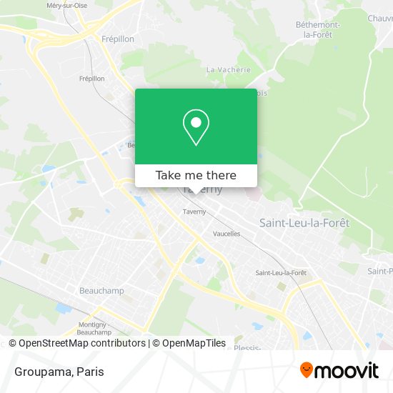 Groupama map