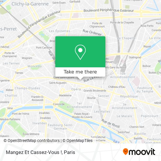 Mangez Et Cassez-Vous ! map