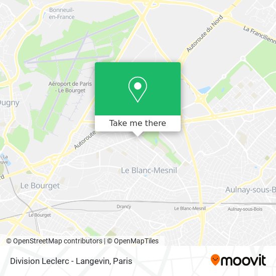 Division Leclerc - Langevin map