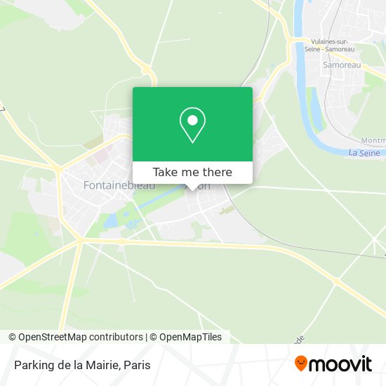 Mapa Parking de la Mairie