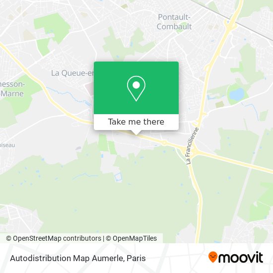 Autodistribution Map Aumerle map