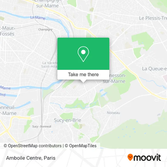 Amboile Centre map