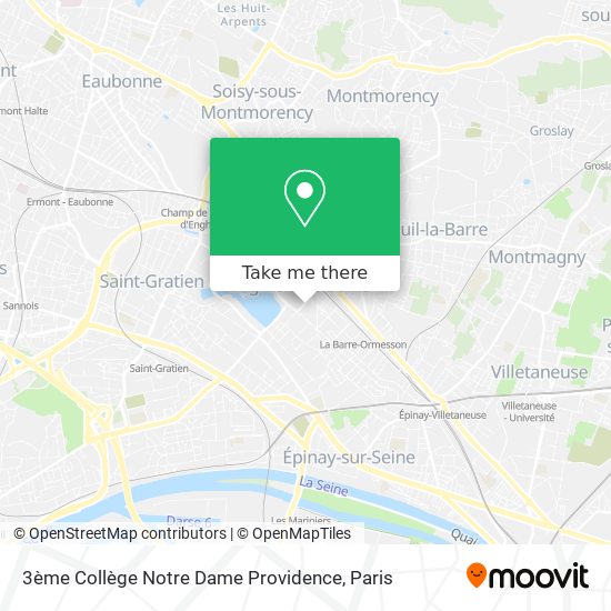 Mapa 3ème Collège Notre Dame Providence