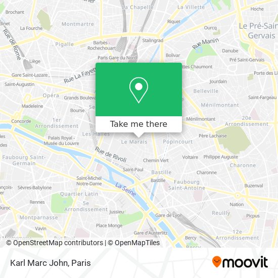 Karl Marc John map