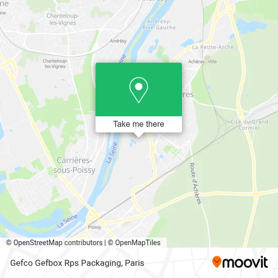 Gefco Gefbox Rps Packaging map