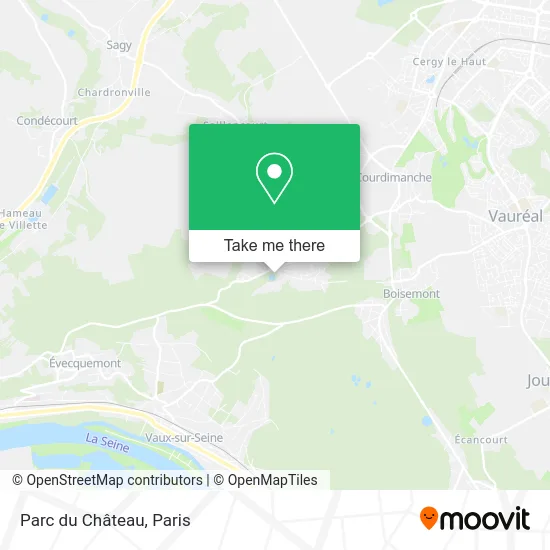 Parc du Château map