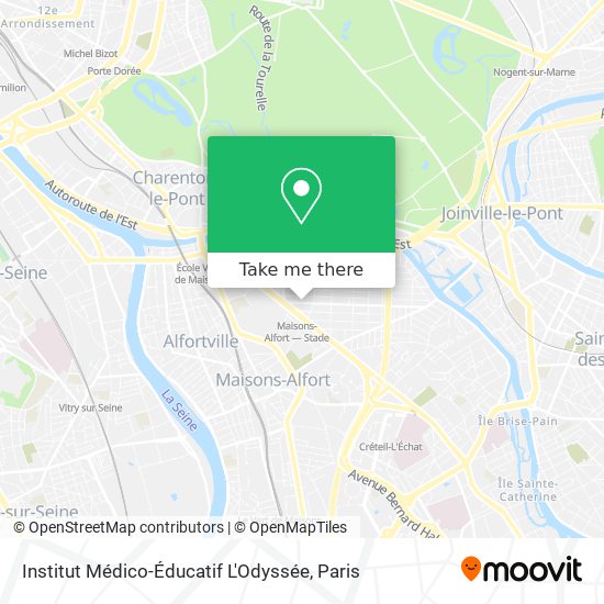 Institut Médico-Éducatif L'Odyssée map