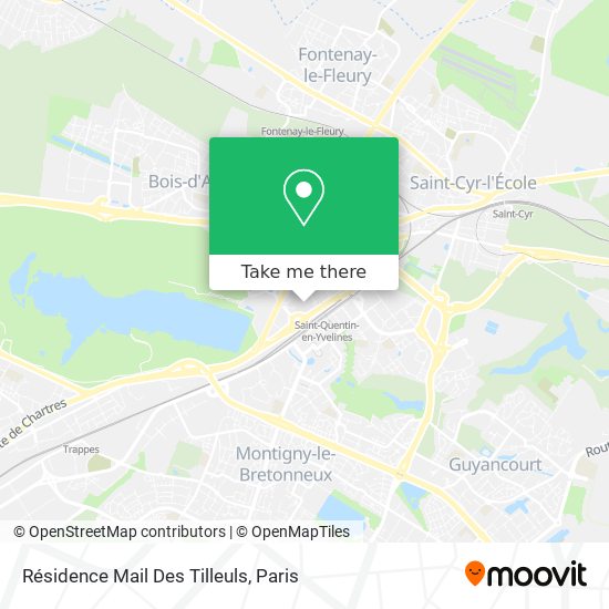 Résidence Mail Des Tilleuls map