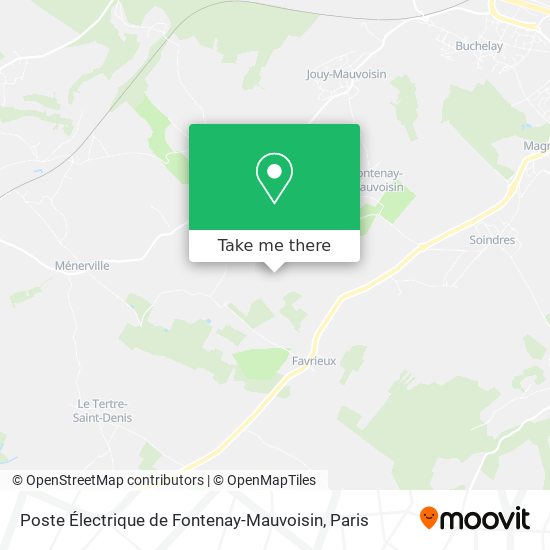Poste Électrique de Fontenay-Mauvoisin map