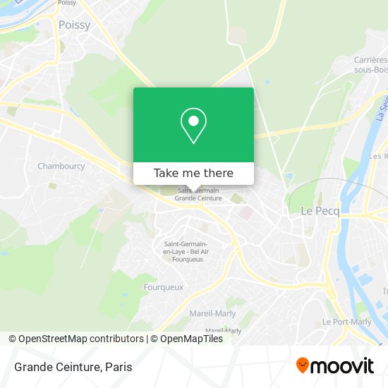 Grande Ceinture map