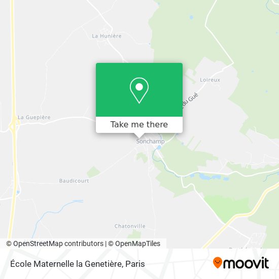 École Maternelle la Genetière map