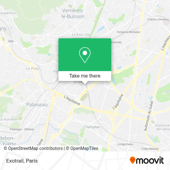 Exotrail map