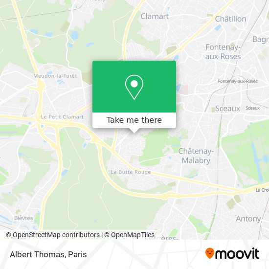 Albert Thomas map