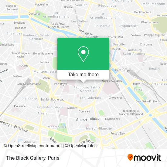The Black Gallery map