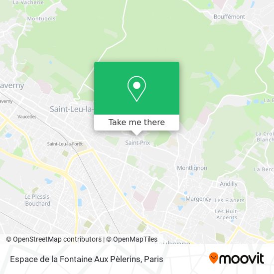Espace de la Fontaine Aux Pèlerins map