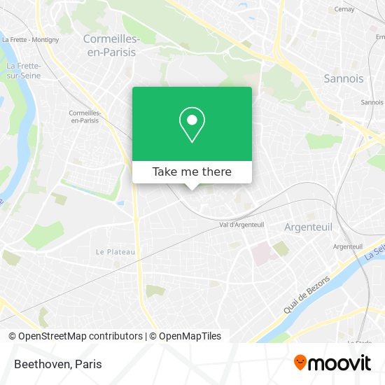 Beethoven map