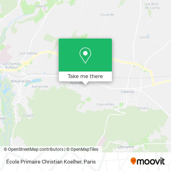 École Primaire Christian Koelher map