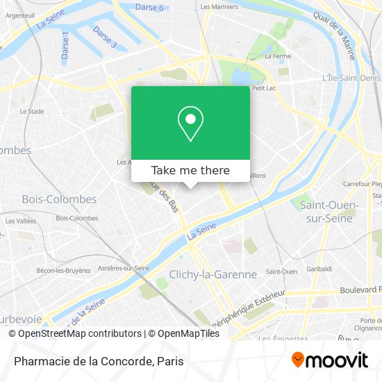 Pharmacie de la Concorde map