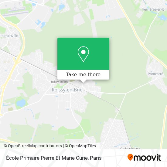 École Primaire Pierre Et Marie Curie map