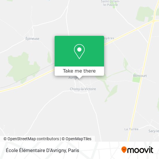 École Élémentaire D'Avrigny map