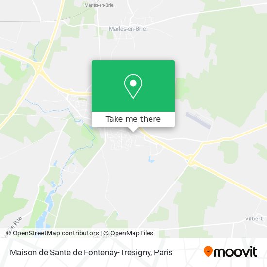 Maison de Santé de Fontenay-Trésigny map