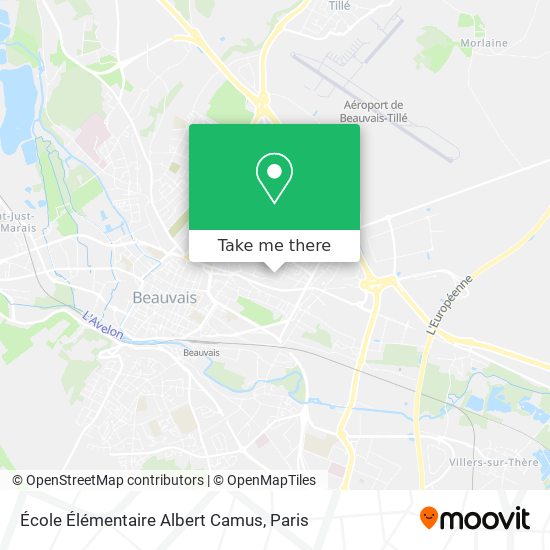 École Élémentaire Albert Camus map