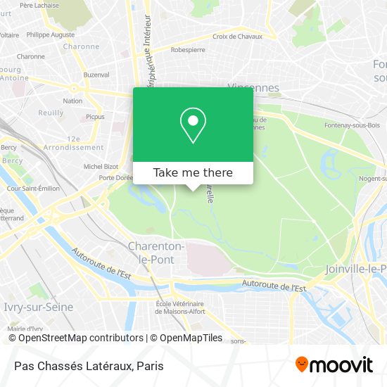 Pas Chassés Latéraux map