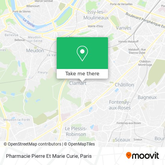 Pharmacie Pierre Et Marie Curie map