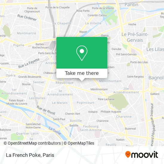 La French Poke map