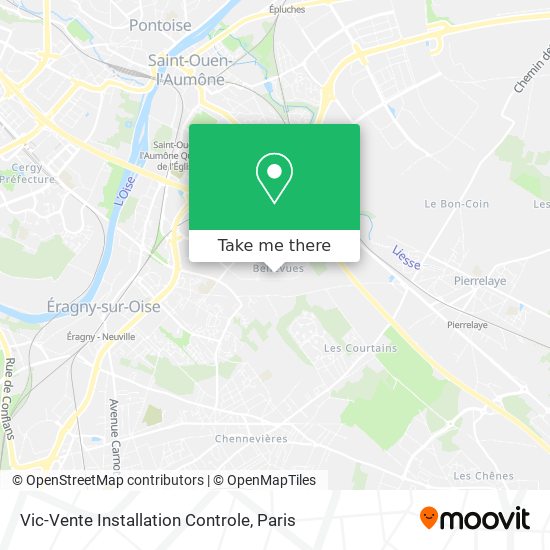 Vic-Vente Installation Controle map