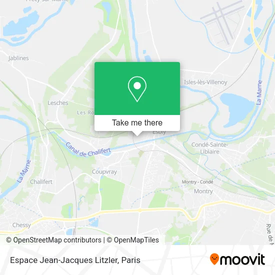 Espace Jean-Jacques Litzler map