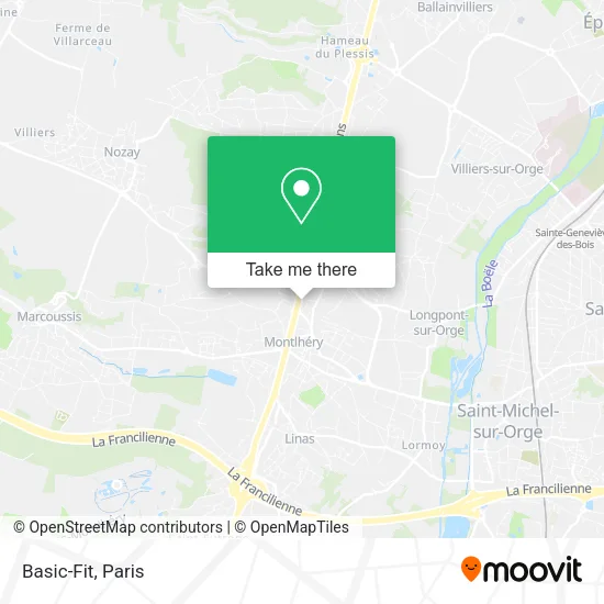 Basic-Fit map