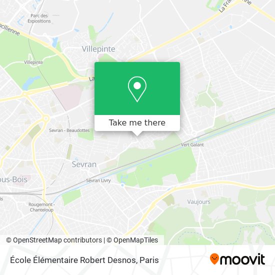 École Élémentaire Robert Desnos map