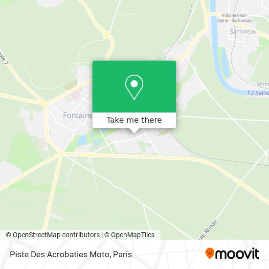 Piste Des Acrobaties Moto map