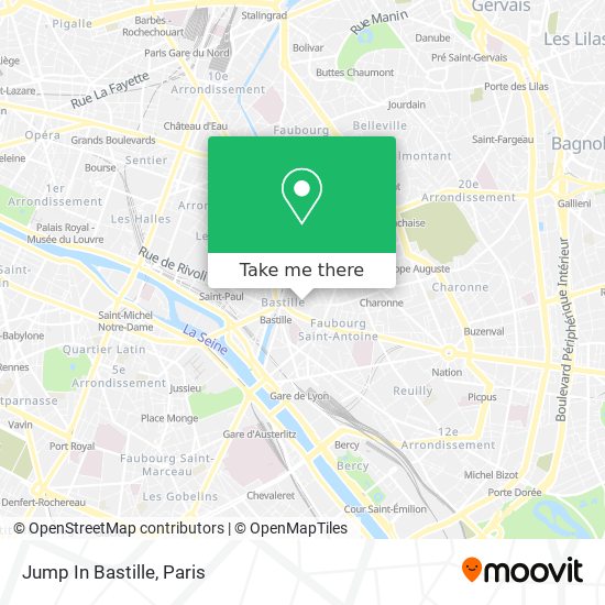 Mapa Jump In Bastille