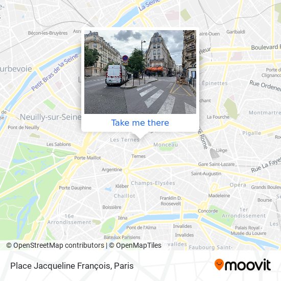 Place Jacqueline François map