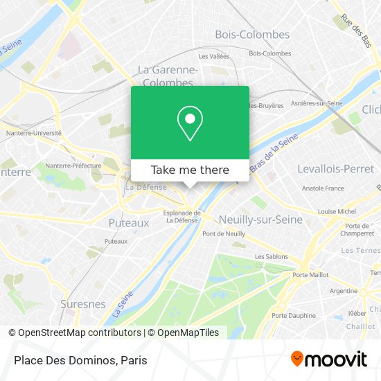 Place Des Dominos map
