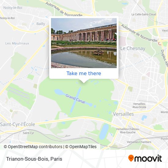 Mapa Trianon-Sous-Bois