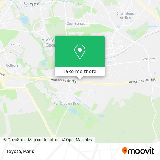 Toyota map