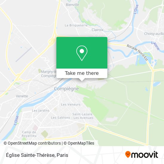 Église Sainte-Thérèse map