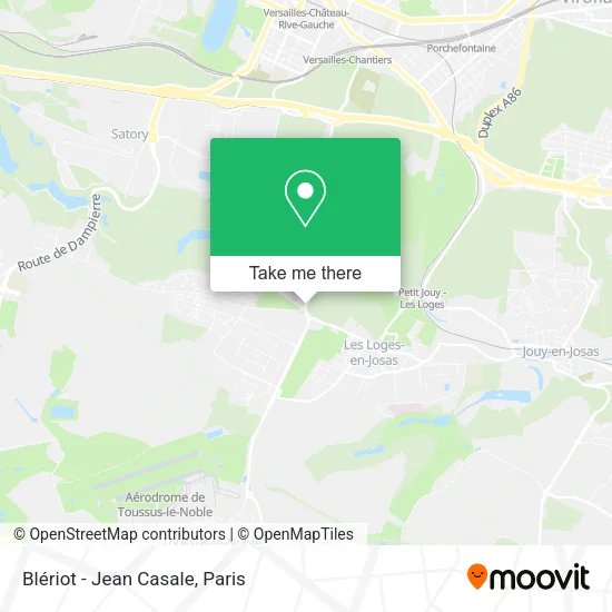 Blériot - Jean Casale map