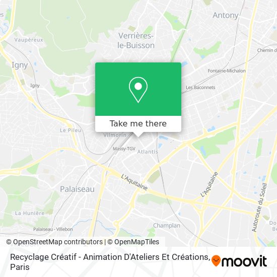 Recyclage Créatif - Animation D'Ateliers Et Créations map